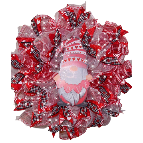 Handmade Deco Mesh Wreath – Seasonal & Holiday Door Décor
